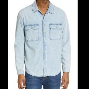 FRAME Unison Denim Button-up Shirt Size M